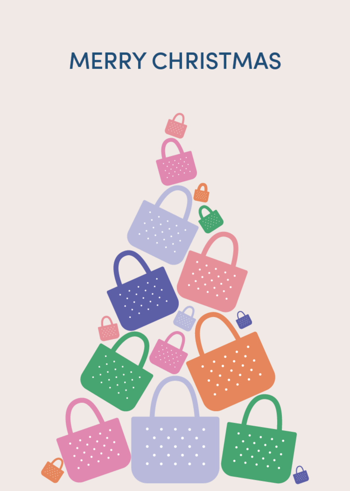 Merry Christmas Greeting Card C7