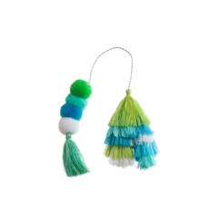 Bauble - Seaweed Double Tassel O4