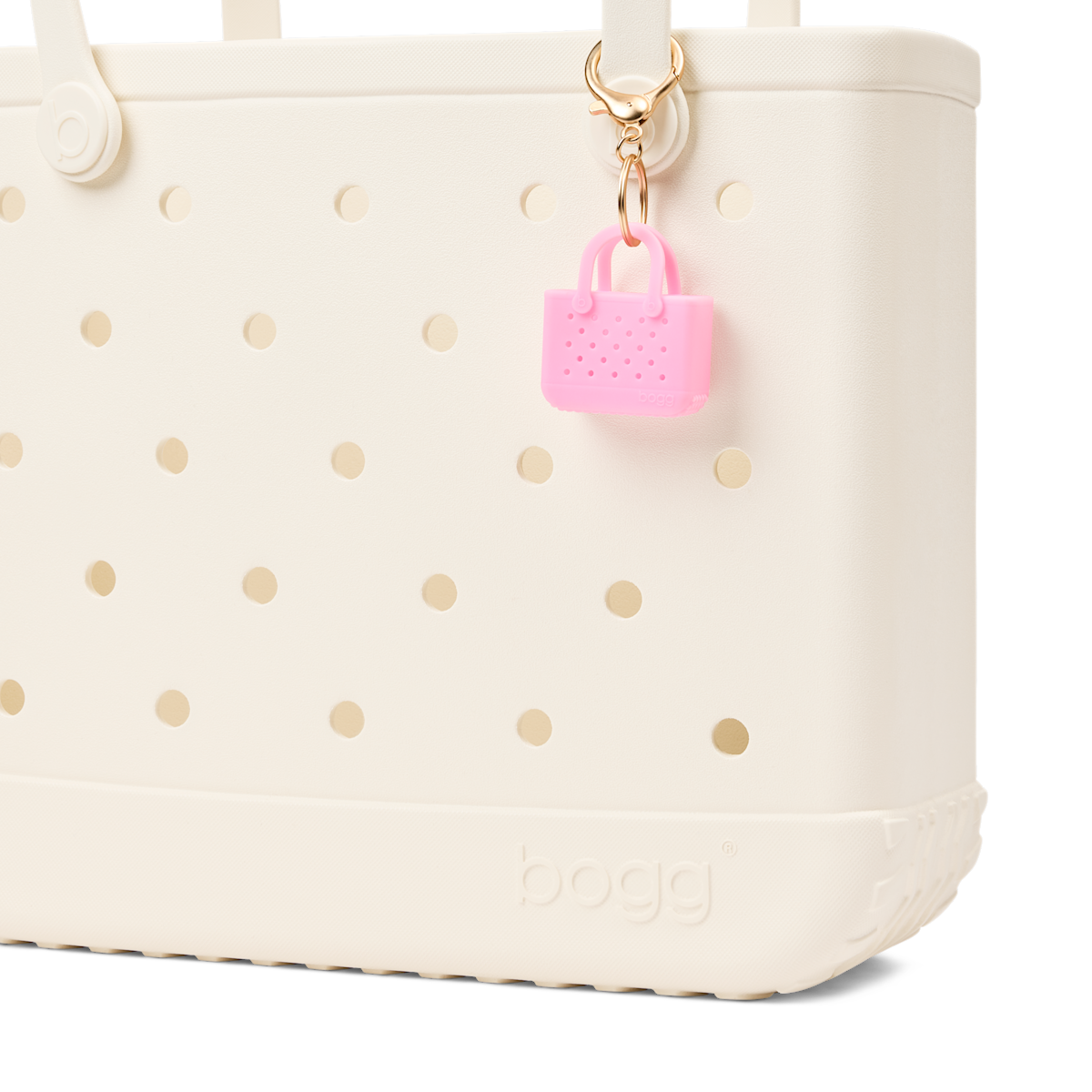 Tiny Tote Keychain - Pink Taffy M7