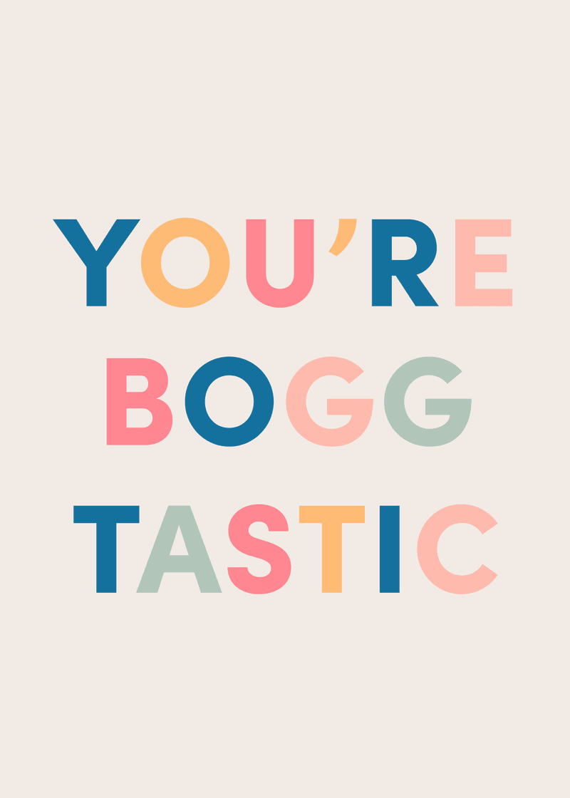 You're Boggtastic Greeting Card Y2