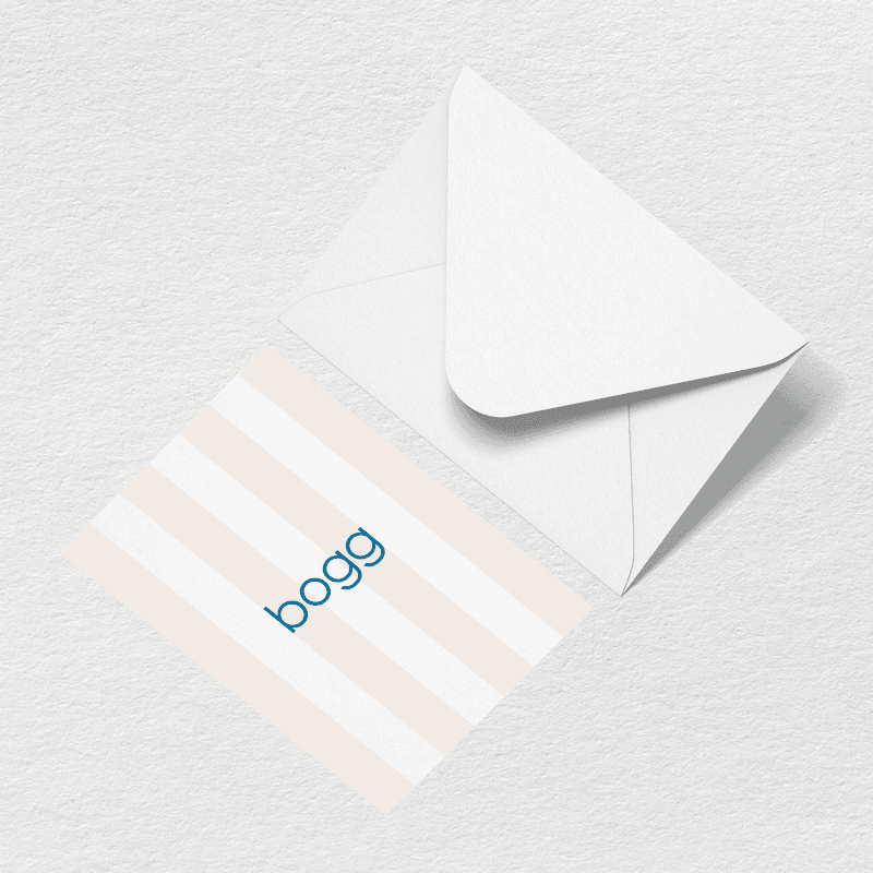 Stripes Greeting Card B9