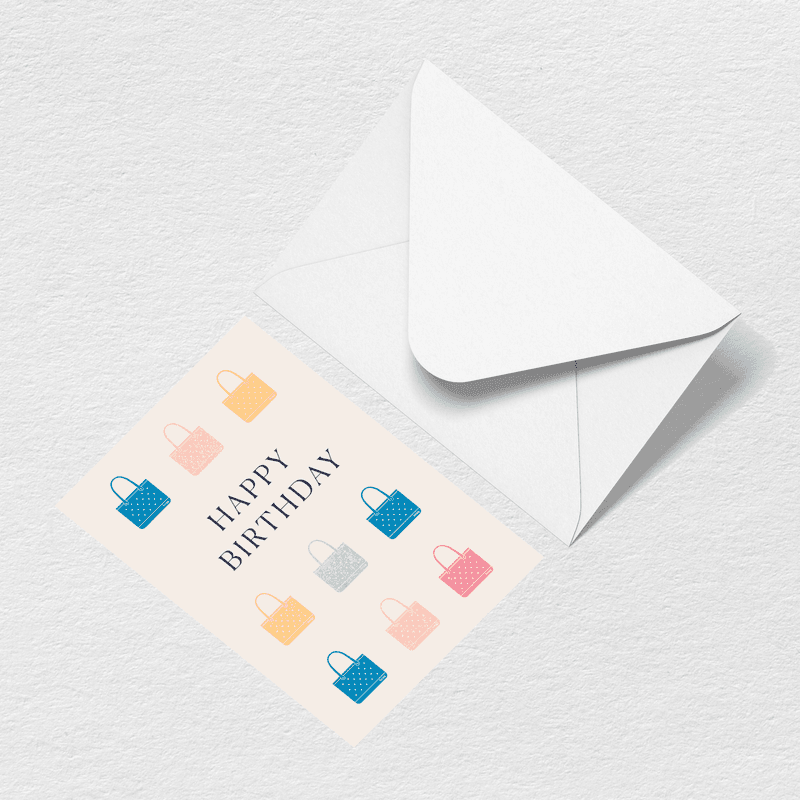 Happy Birthday Totes Greeting Card Y1