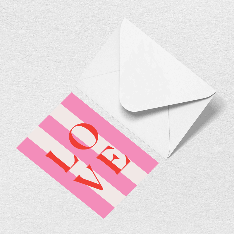 Love Greeting Card B4