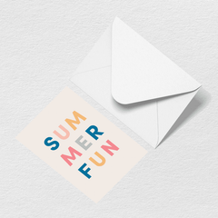 Summer Fun Greeting Card B2