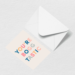 You're Boggtastic Greeting Card Y2