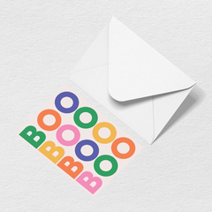 Boo Greeting Card F4