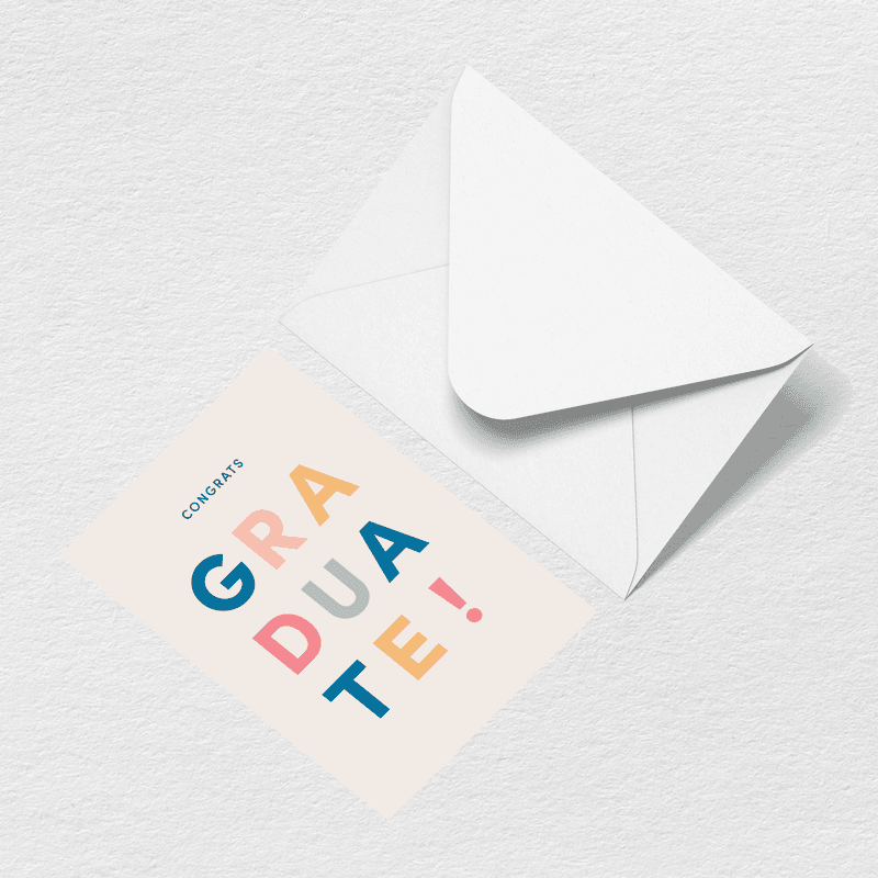 Graduation Graduate Greeting Card A6