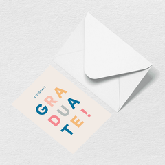 Graduation Graduate Greeting Card A6