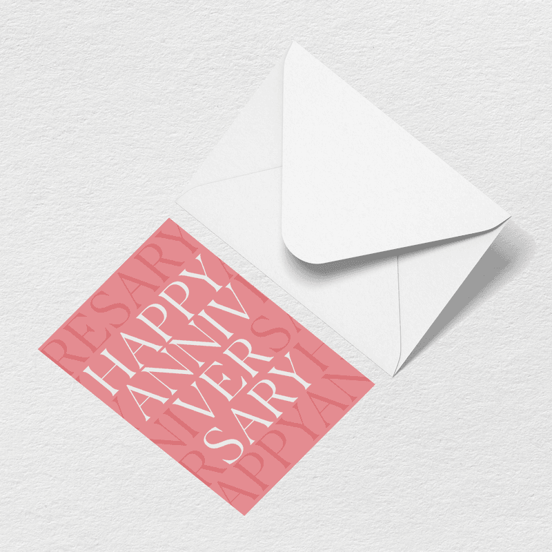 Happy Anniversary Greeting Card R7